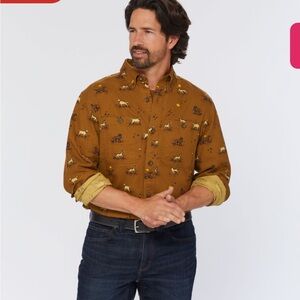 Duluth Trading Co Free Swingin’ Flannel Relaxed Fit Shirt